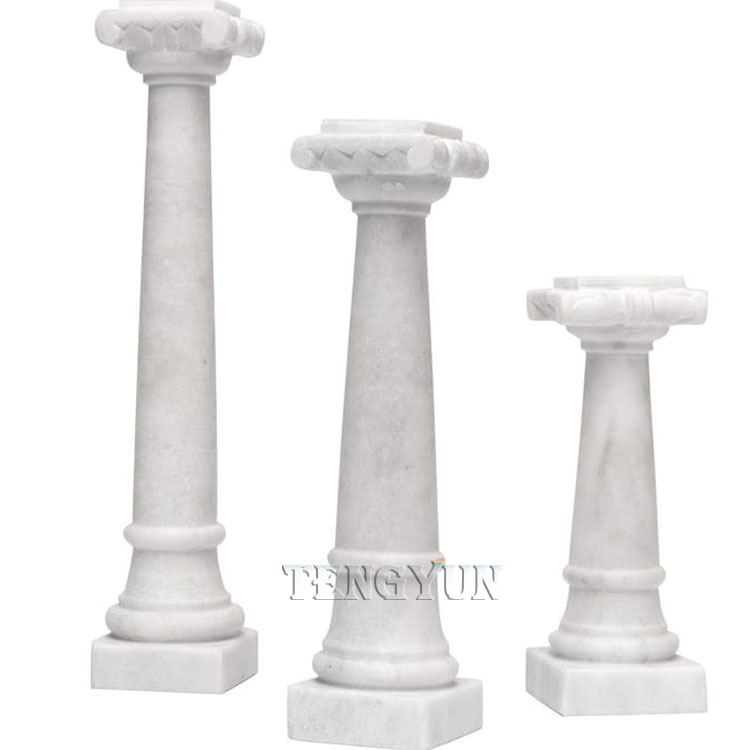 Large size outdoor marble pillars (6)