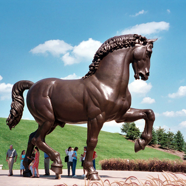 Leonardo da Vinci's sculpture of Horse
