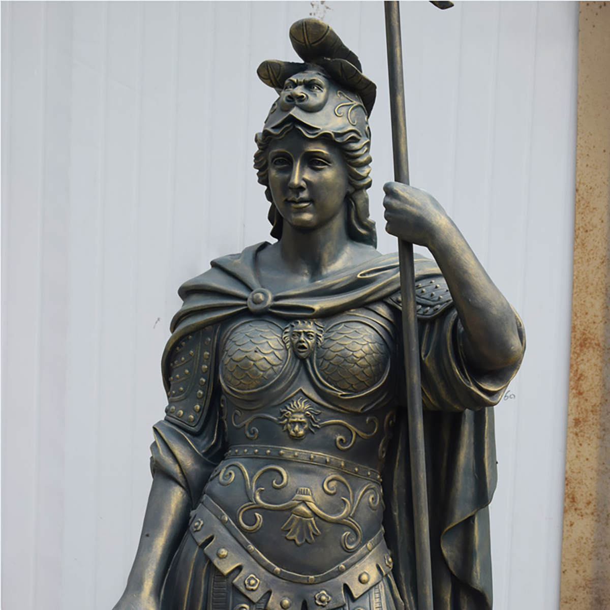 Life Size Fiberglass Roman Warrior Statues (3) 1