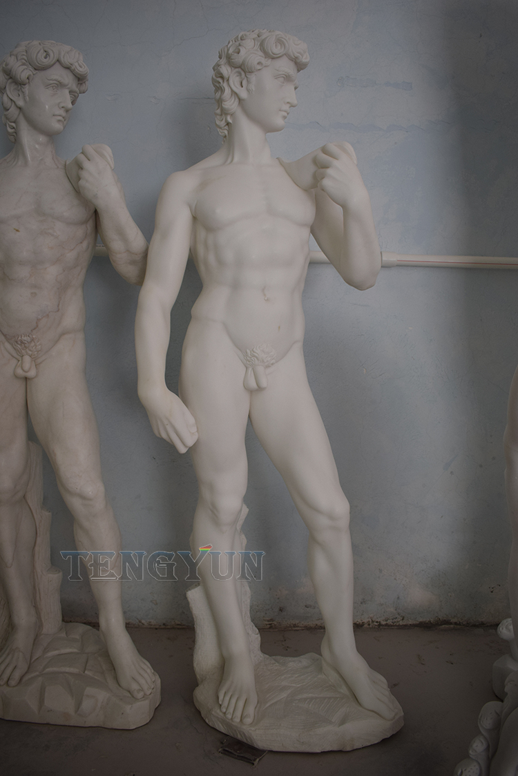 Marble David custom statues