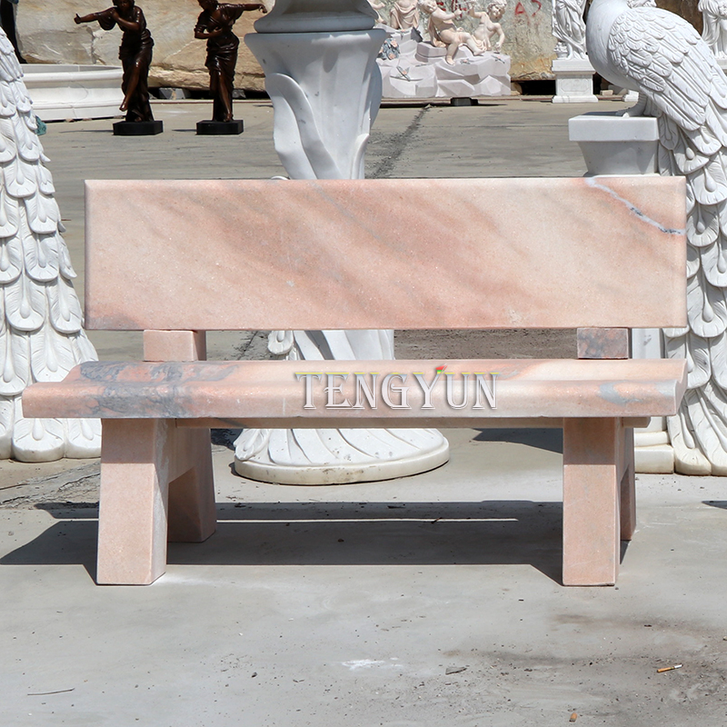 Outdoor Garden Stone Bench Cheap Price Marble Chair For Sale