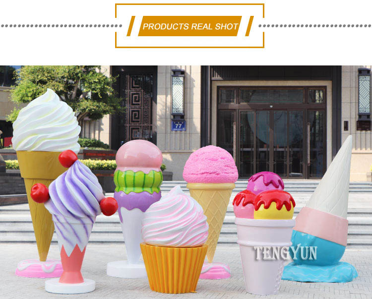 Tengyun fiberglass ice cream sculptures (1)