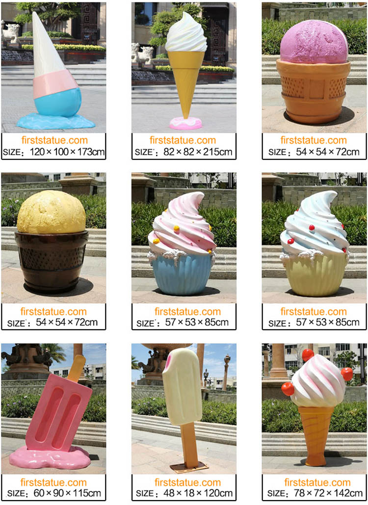 Tengyun fiberglass ice cream sculptures (5)