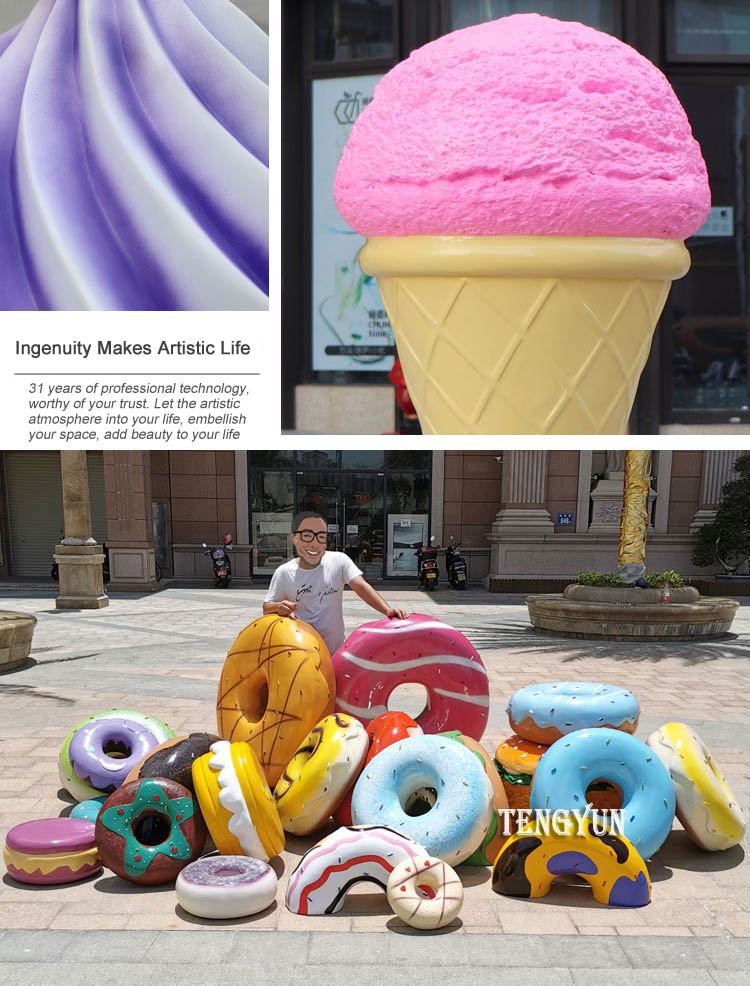 Tengyun fiberglass ice cream sculptures (6)