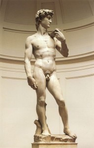 The Body Of David Statue