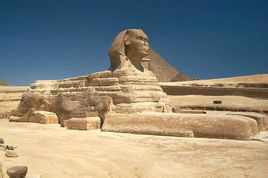 The Sphinx sculpture
