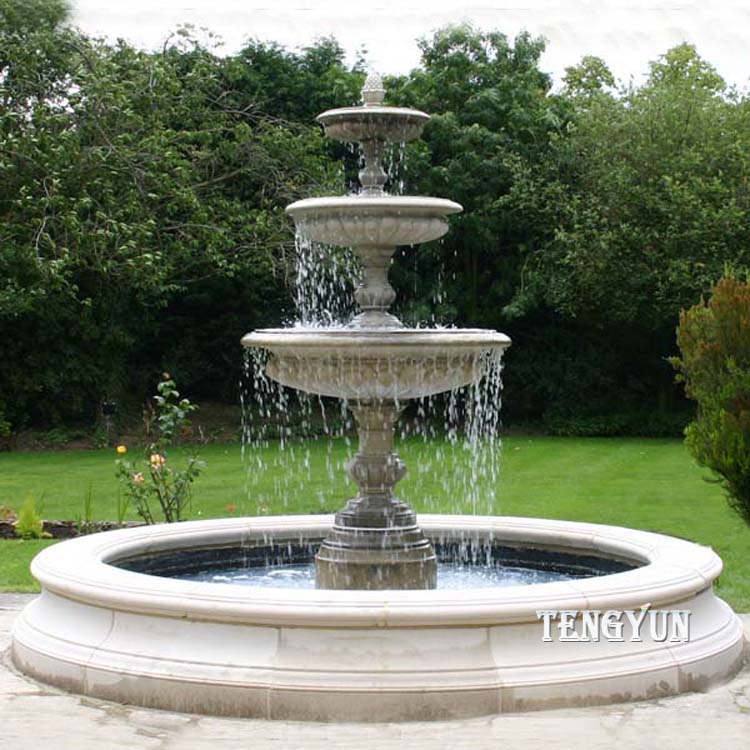 Water Fountains Installed In Garden or Park (2)