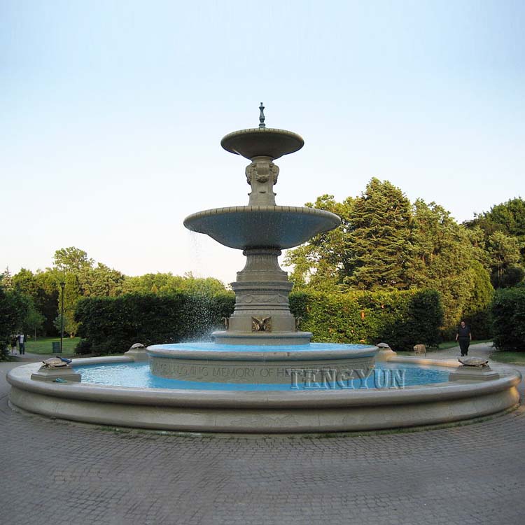 Water Fountains Installed In Garden or Park (3)