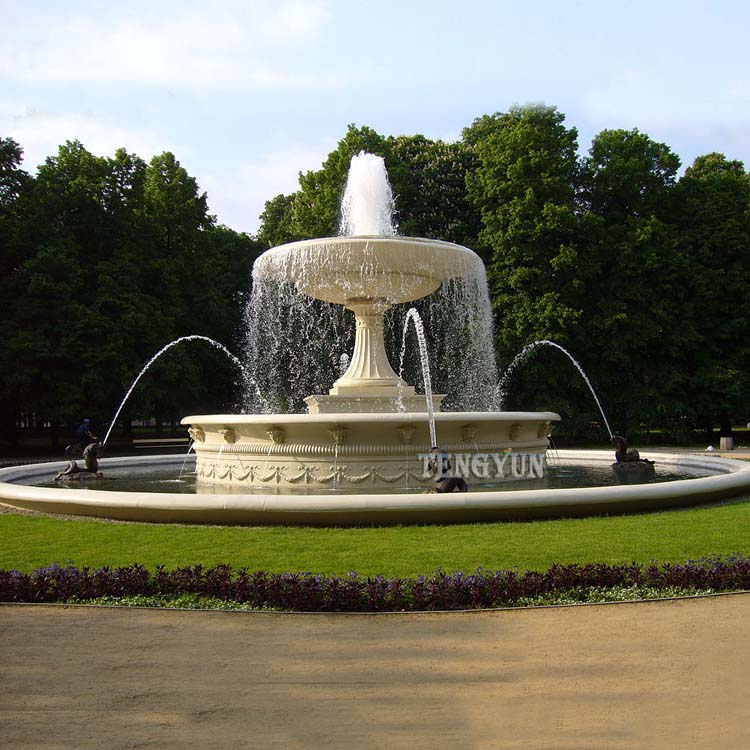 Water Fountains Installed In Garden or Park (4)