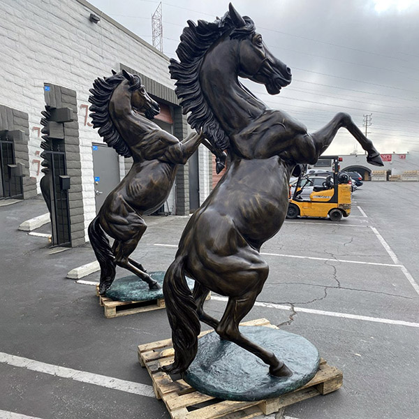bronze casting life size horse statue