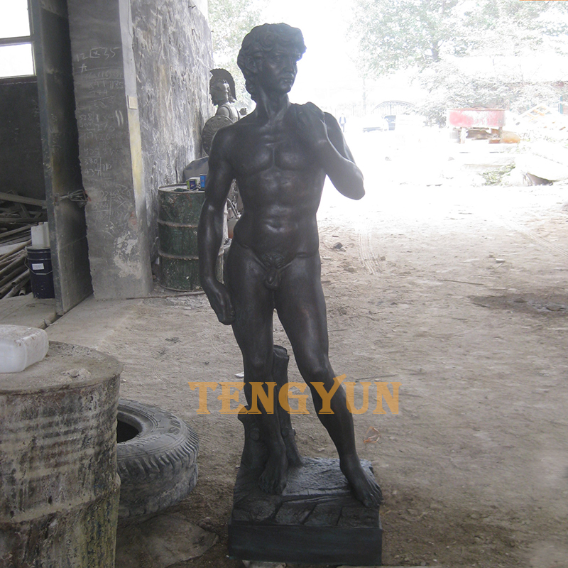 bronze david sculpture