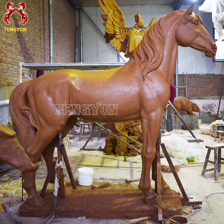 bronze horse clay mold (2)