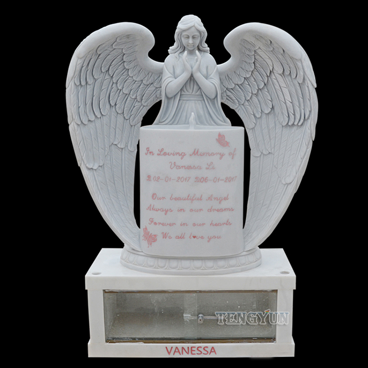 cemetery angel marble statue (1)