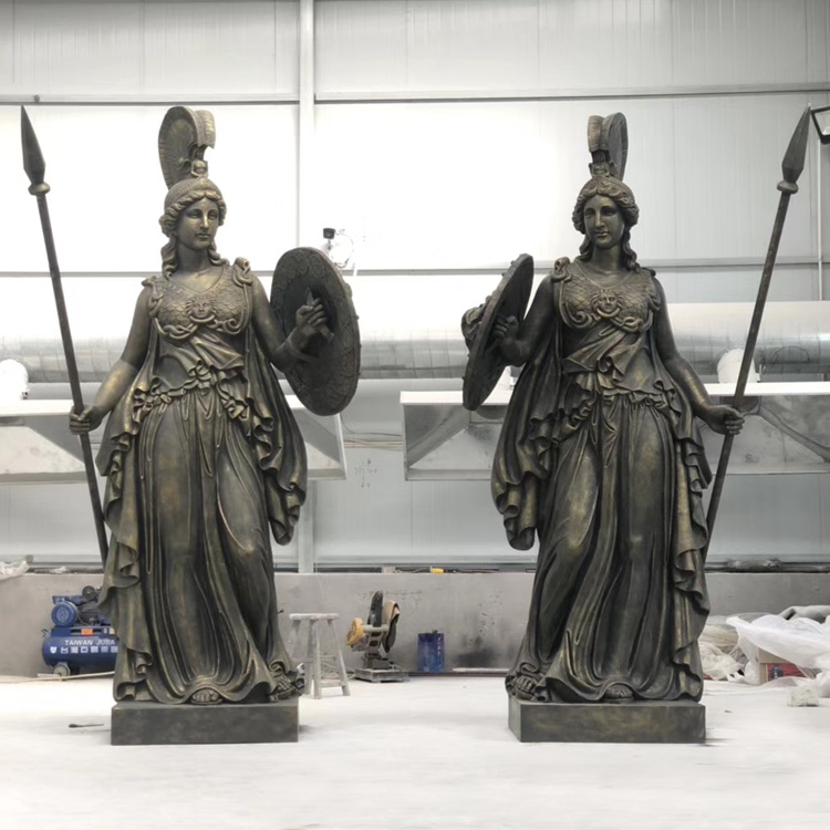 fiberglass Athena statue 2