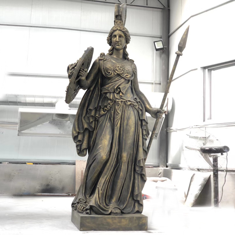 fiberglass Athena statue 5