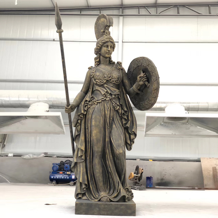 fiberglass Athena statue6