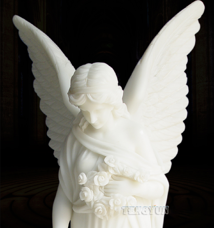 life size marble angel statue (3)