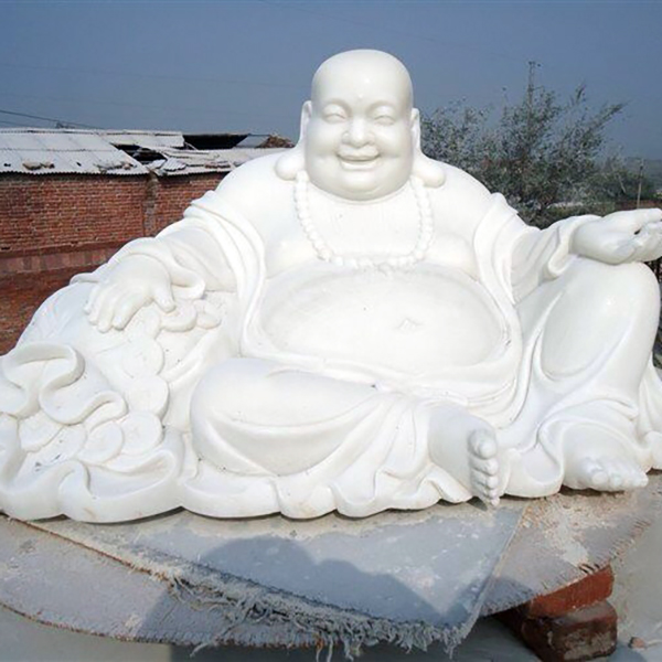 marble Maitreya buddha statue