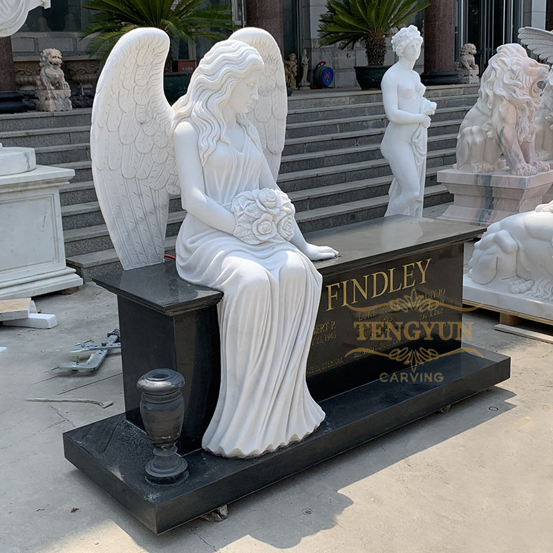 marble cemetery angel statue (3)