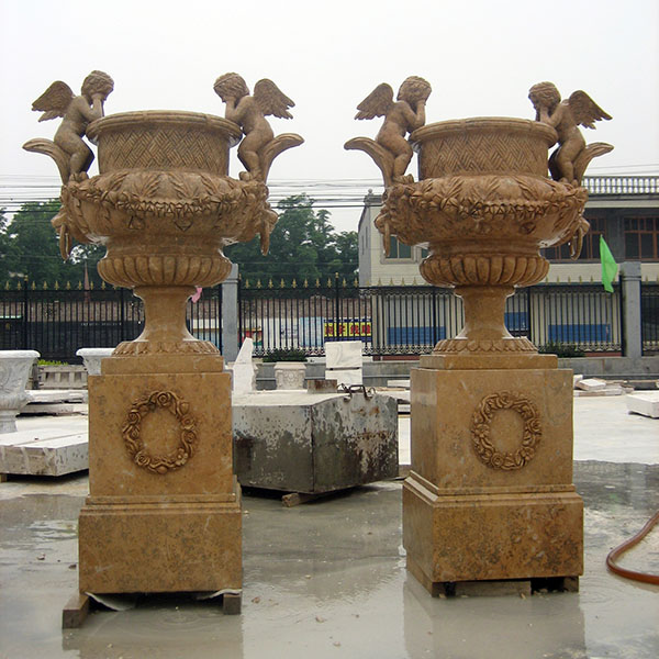 marble planter