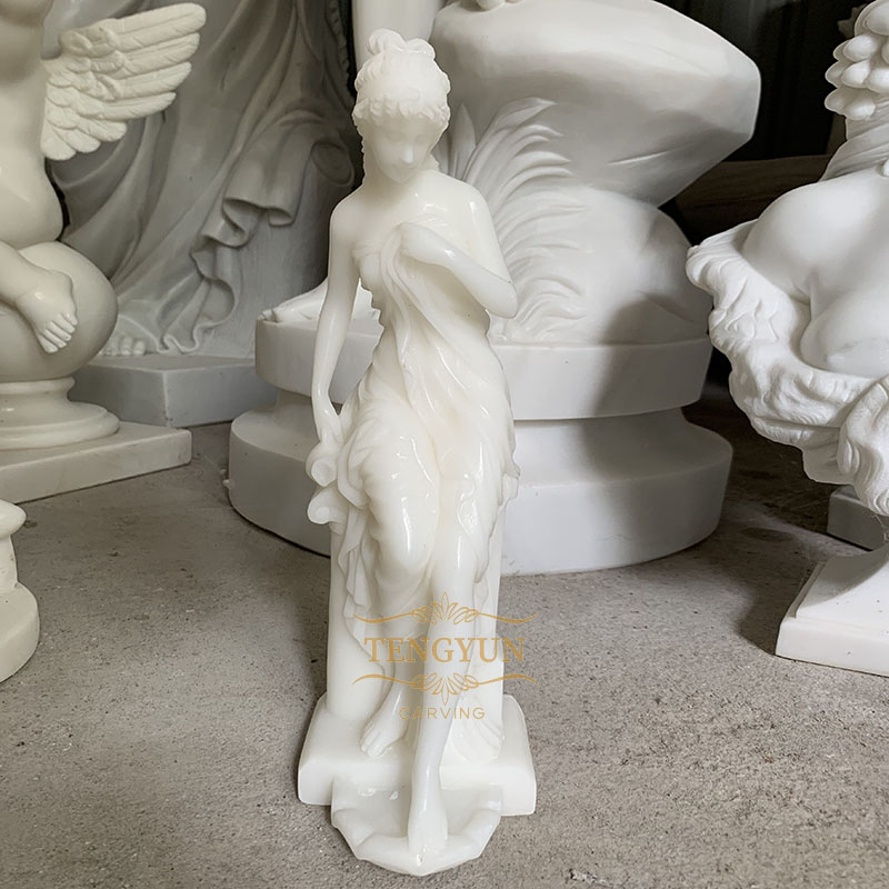 marble small size female statue (2)