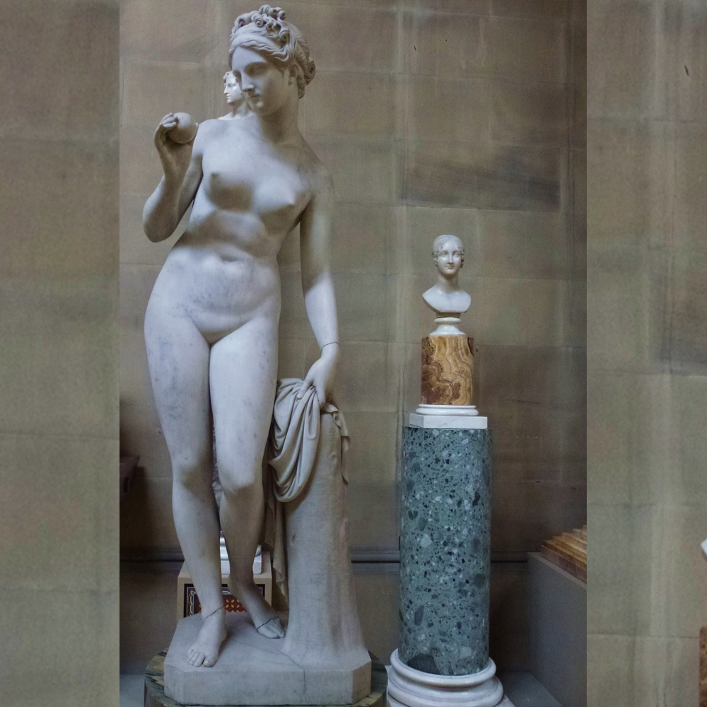 nude goddess woman statue