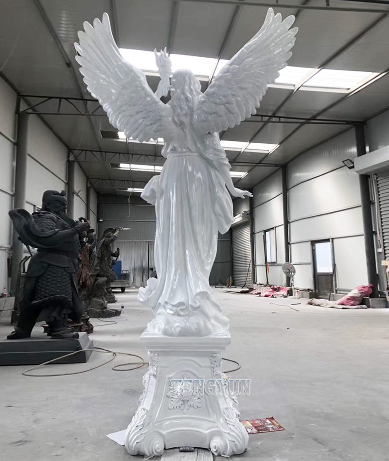 resin angel statue of light (3)