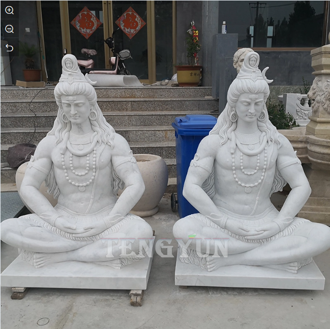 stone Lord Shiva statues (2)