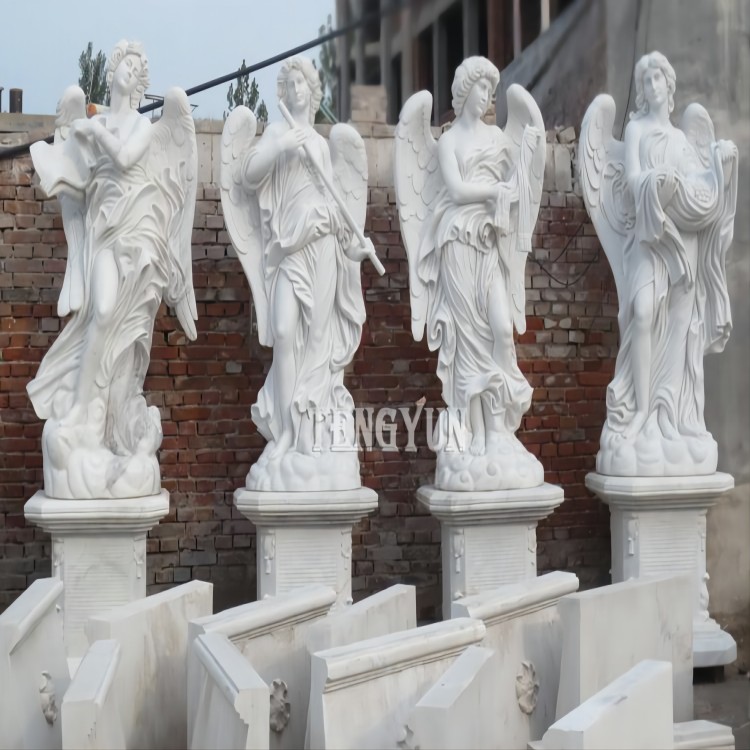 stone four season angel statues (2)(1)