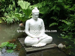 white marble sitting buddha (2)-